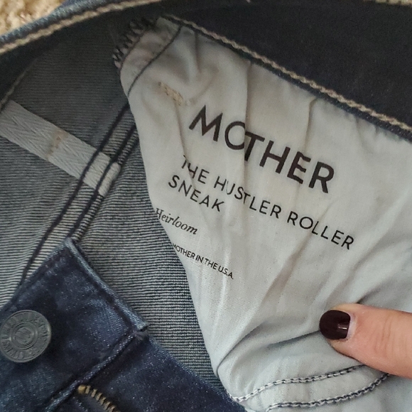 MOTHER Flare Jeans - Deep Blue - Picture 3 of 5